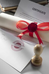 Certificaten voor werk in 2025